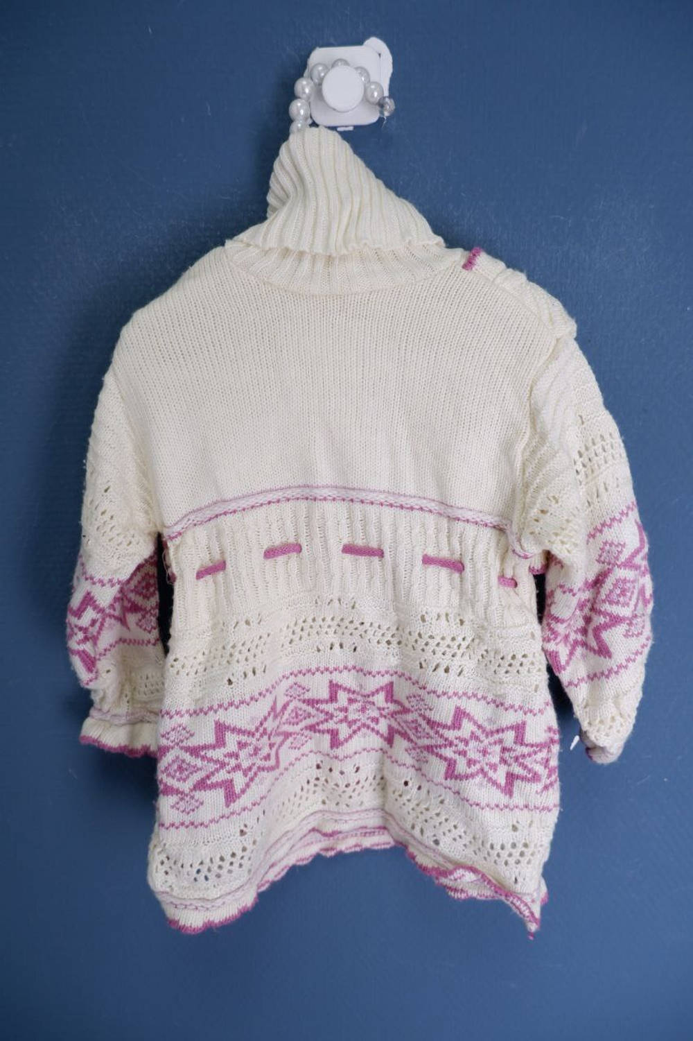 Платье вязаное на 3 года