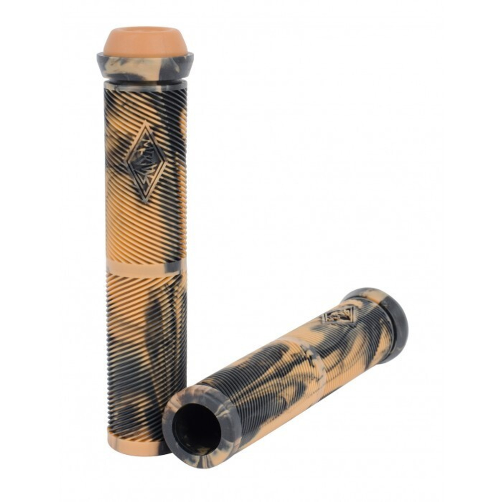 BMX грипсы Shadow Chula Grip Flangeless DCR Gum Tye Die