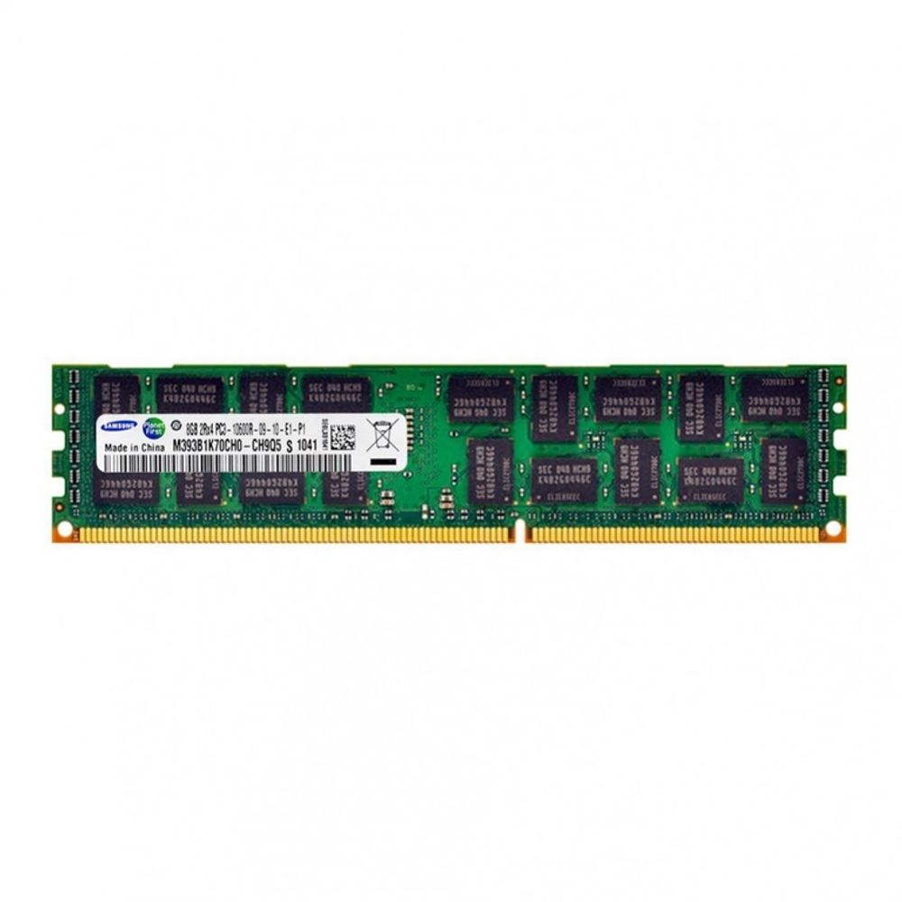 Модуль памяти DDR3 8Gb Samsung M393B1K70CH0-CH9 PC3-10600 1333Mhz ECC REG x4 CL 9-9-9 1,5V Dual Rank