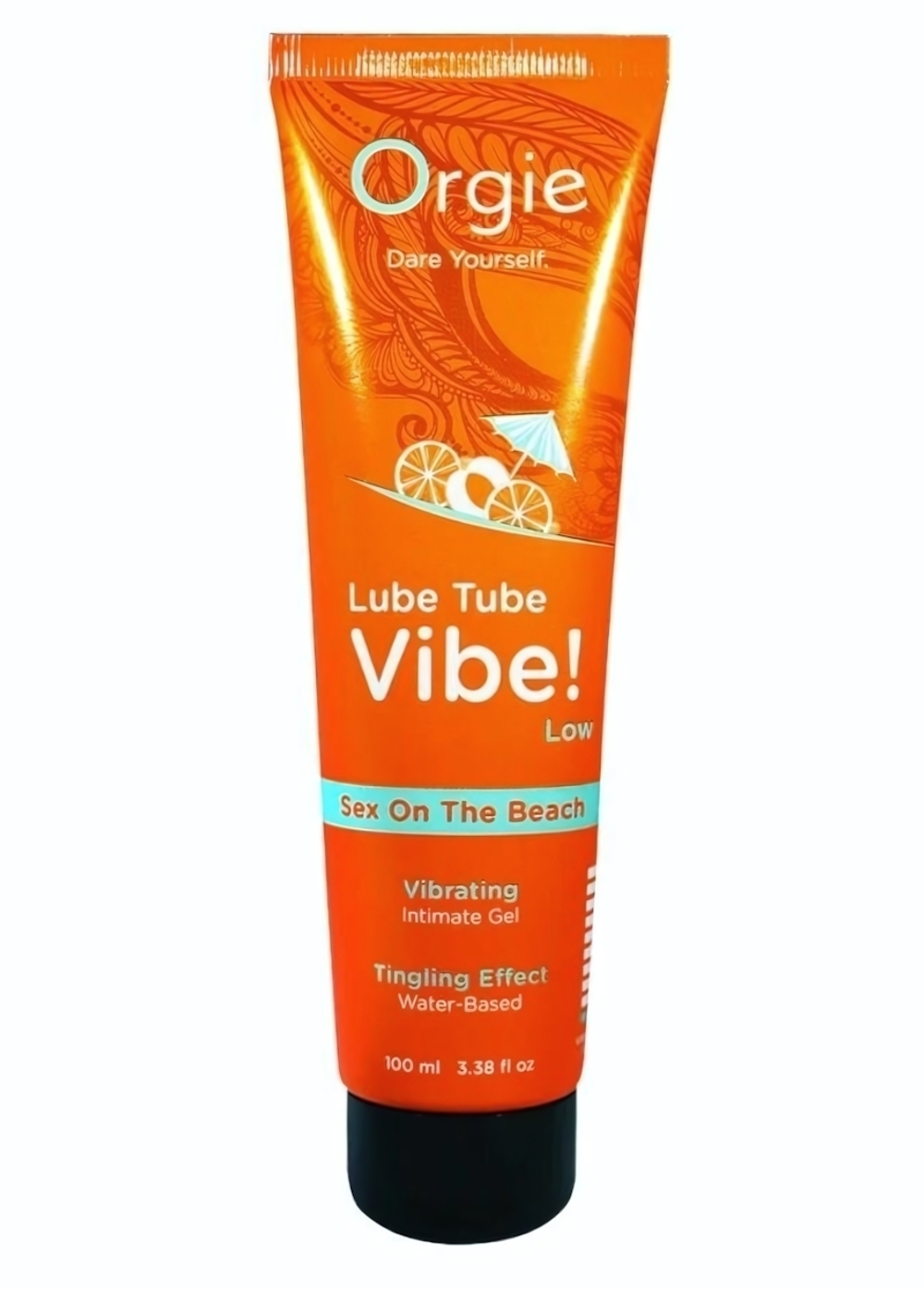 Гель с эффектом вибрации Lube Tube Vibe Low Sex On The Beach - 100 мл.