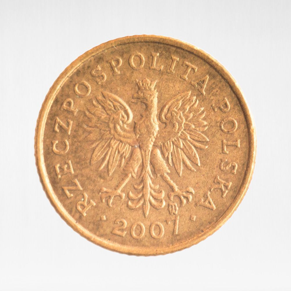 Poland, 1 Grosz, 2007, VF