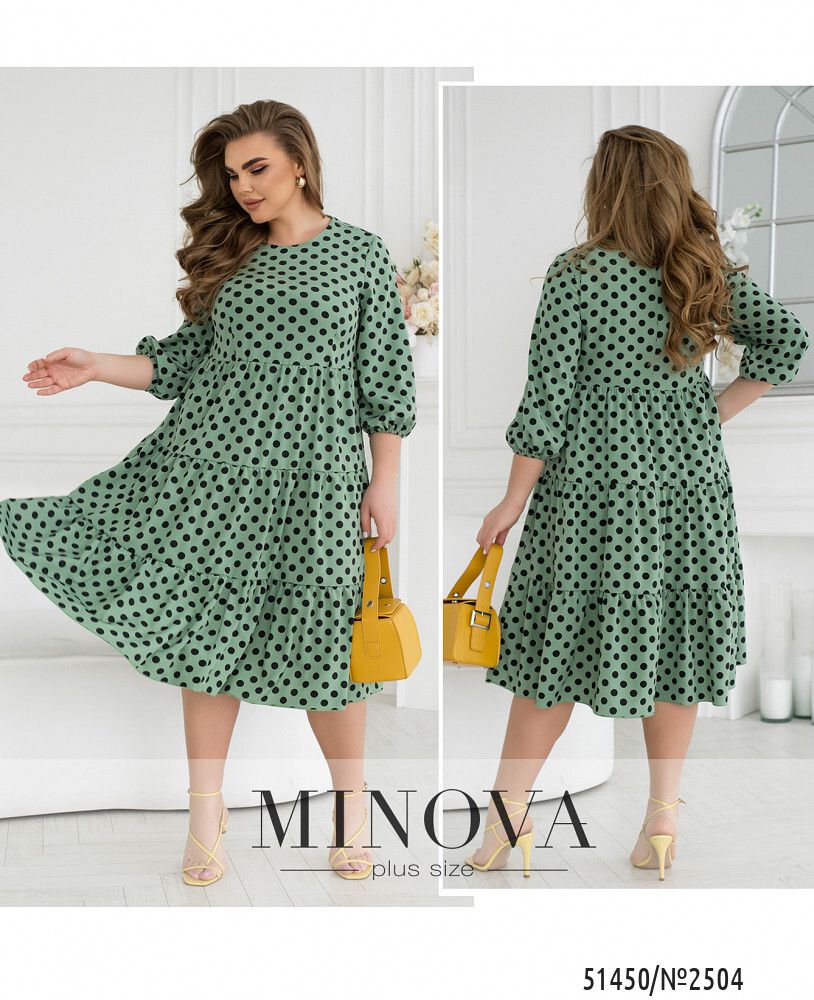 Платье 2504-мята Minova