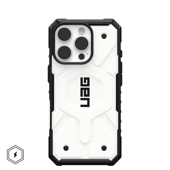 UAG Pathfinder Clear with MagSafe Series Case for Apple iPhone 16 Pro White (Белый)