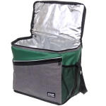 Термосумка 23 л, 35*22*30 см, WM799-3, серый-зелёный
