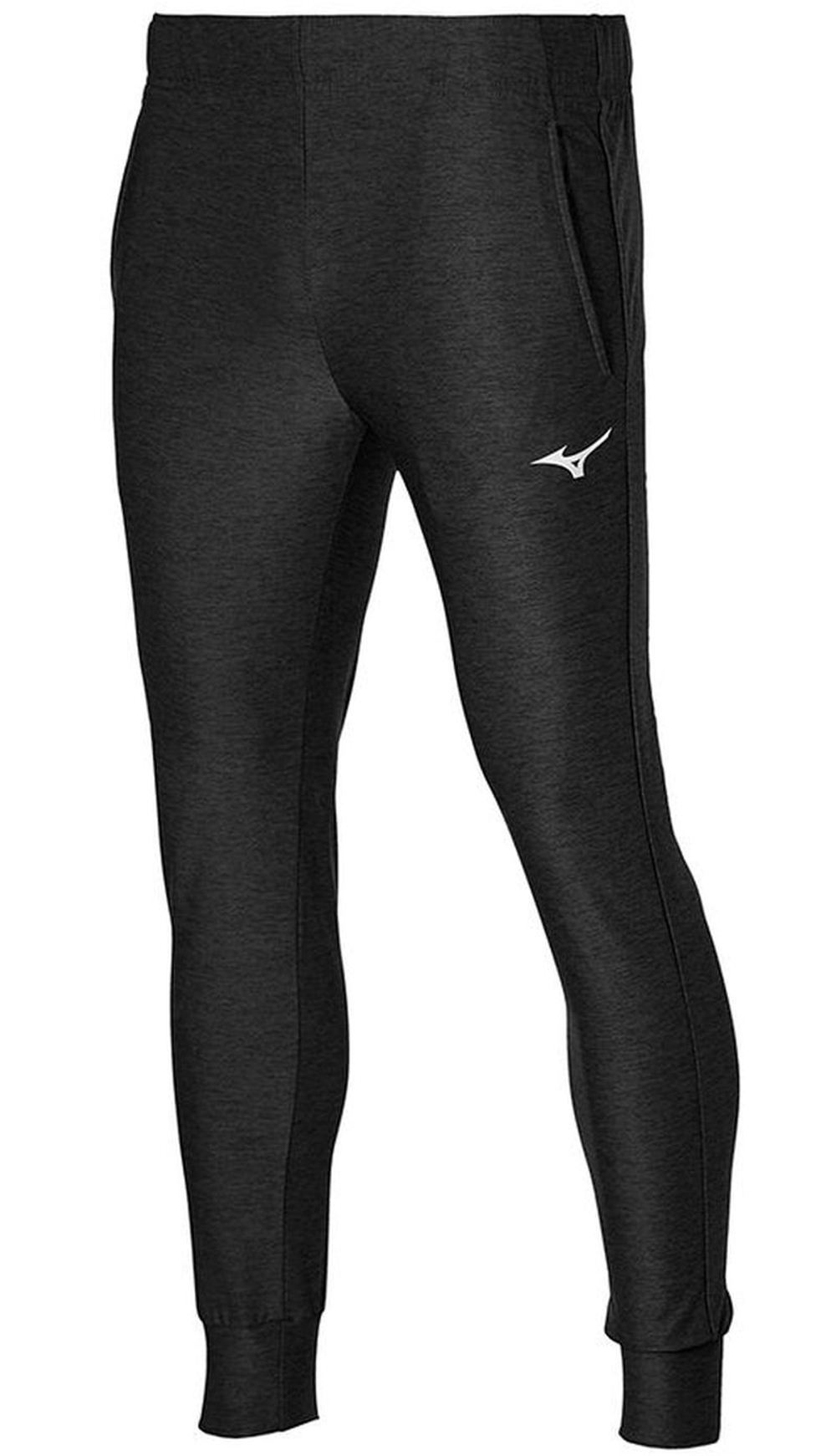 Мужские теннисные штаны Mizuno Training Pant - black melange