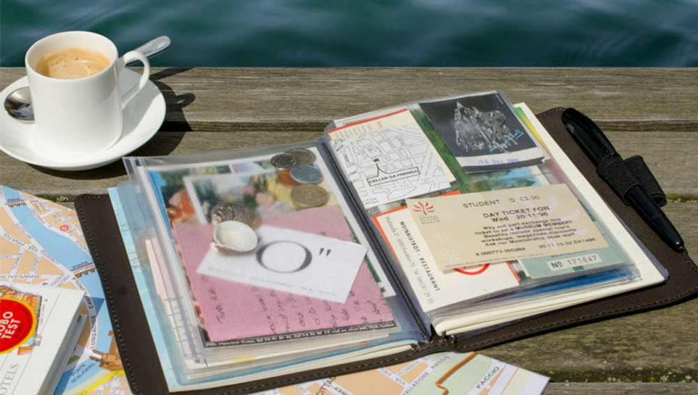 Тетрадь путешественника remember, zigzag