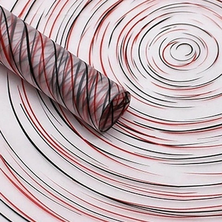 ЛИСТ Гипноз 58*58/20шт СИРЕНЕВЫЙ/КРАСНЫЙ