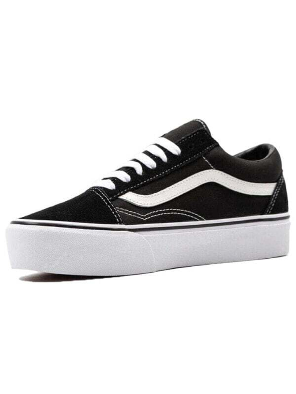 Кроссовки Vans Old Skool Platform Black White