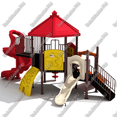 Детская игровая площадка «Весёлый городок приключений»