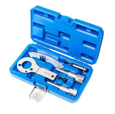 Набор фиксаторов для обслуживания двигателей Fiat, Alfa Romeo, Lancia 6пр.(1.6, 1.9, 2.0, 2.4 JTD 1.9JTD 16V 2.4JTD 20V), в кейсе Forsage F-905G16B