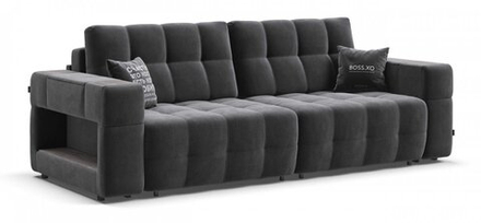 Диван Босс ХО Велюр Монолит серый