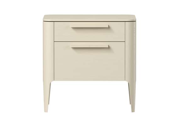 Тумба прикроватная Type oak 2 ящика ширина 50 см (дымка)