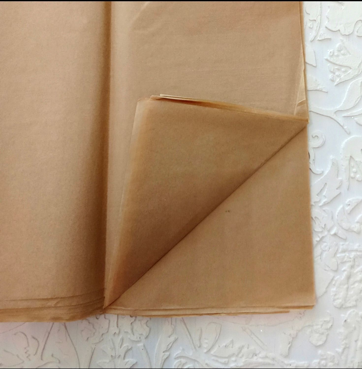 Бумага тишью 50*66 см 10 шт. цвет картон