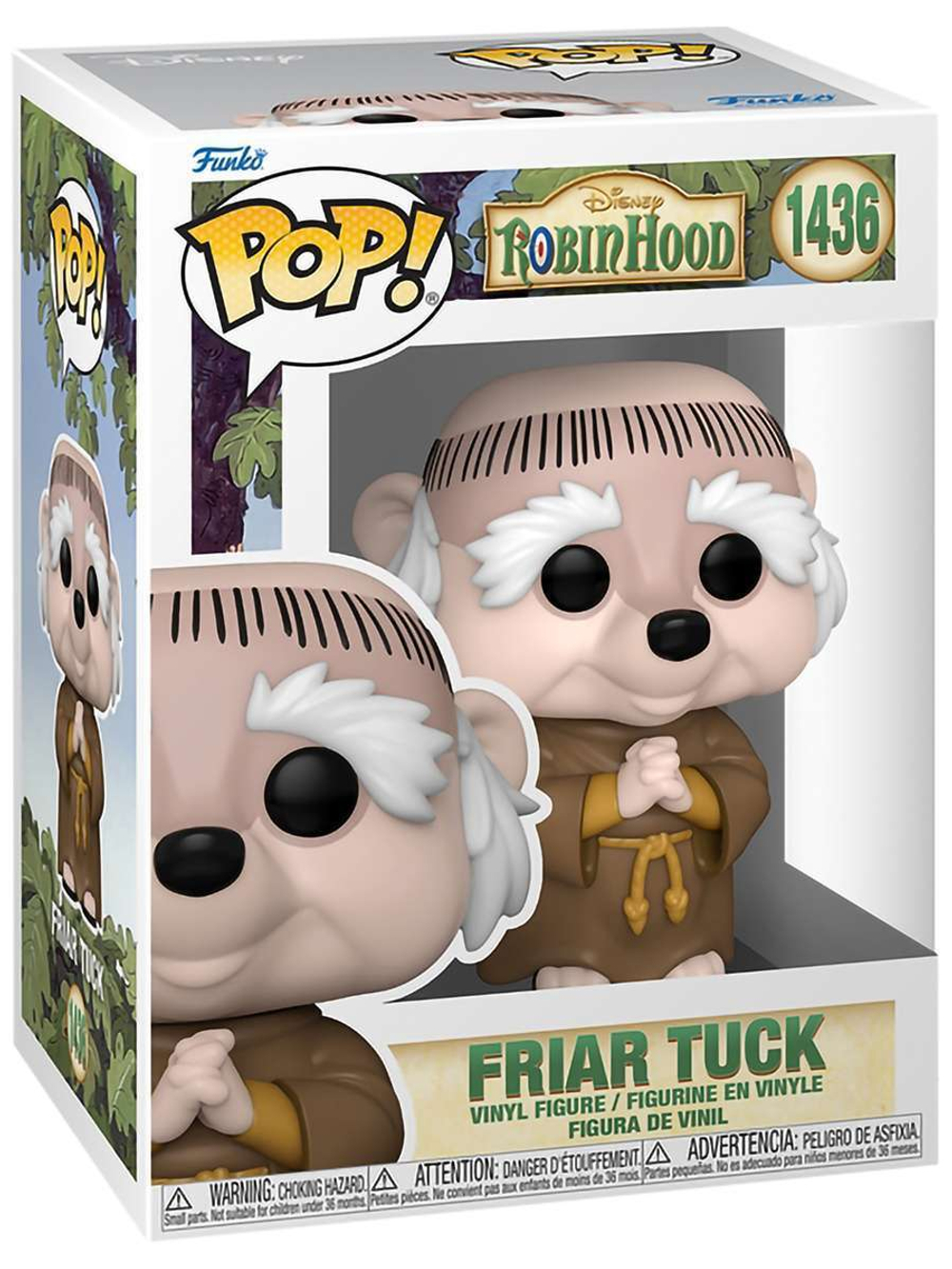 Фигурка Funko POP! Disney Robin Hood Friar Tuck (1436) 75910
