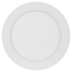 Светильник светодиодный встраиваемый Даунлайт ЭРА LED 1-12-4K/LM Slim панель 12Вт 4000К круг | Downlight