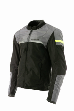 Мотокуртка Hyperlook "Desire", серая, сменные защитные вставки
