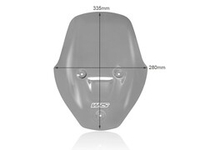 WRS Touring Ветровое стекло Ducati Diavel V4 затемненное