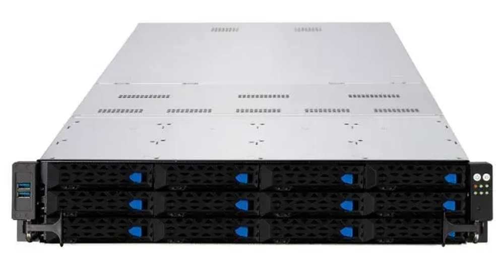 Серверная платформа ASUS  RS720-E10-RS12/10G/1.6KW/4NVMe/OCP/RH