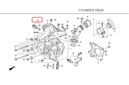 37870-KZR-601. SENSOR ASSY., WATER TEMPERATURE (PANASONIC)