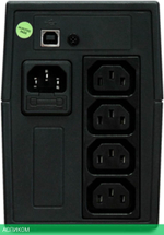 Источник бесперебойного питания PowerMan Back Pro 650I Plus IEC320 line-interactive (6150952)