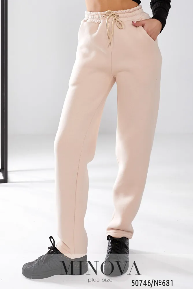 Брюки 681-бежевый Minova