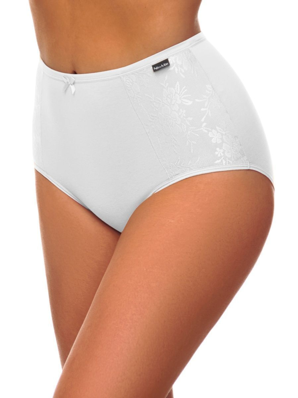 Трусы х/б,бок нашив,выс.пос(54-60) 3972