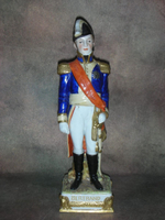 Статуэтка. Фарфор. Солдат. Маршал Наполеона. Анри Бертран. Scheibe-Alsbach. Германия