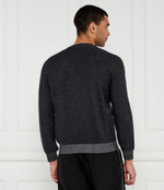 Шерстяной свитер Alexander McQueen - графитовый(818835 Q1BC0)