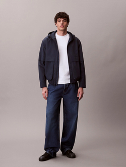 Куртка Calvin Klein Ripstop Hooded Windbreaker Jacket Blue Nights