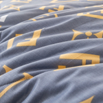 Комплект постельного белья Сатин с Одеялом 100% хлопок 160x80 на резинке OBR125