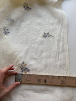 Вышивка Жатка с вышивкой Колокольчики