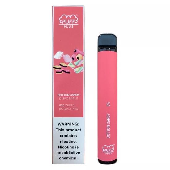 Puff Bar PLUS 800 2.0% SE Cotton Candy (Сахарная Вата)