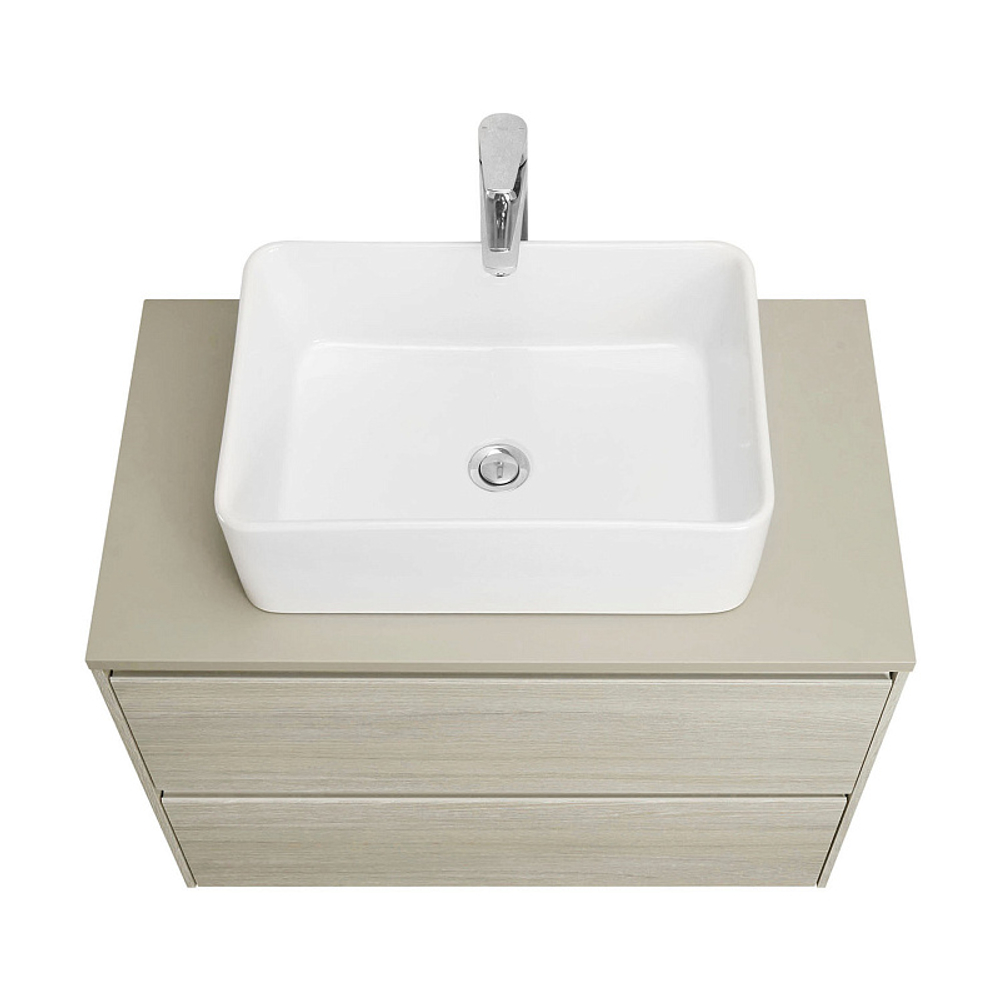 Столешница под раковину Roca Ona 79х45х18см 800мм галечный (A857618514)