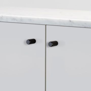 Ручка кнопка Buster + Punch Furniture Knob Linear Black