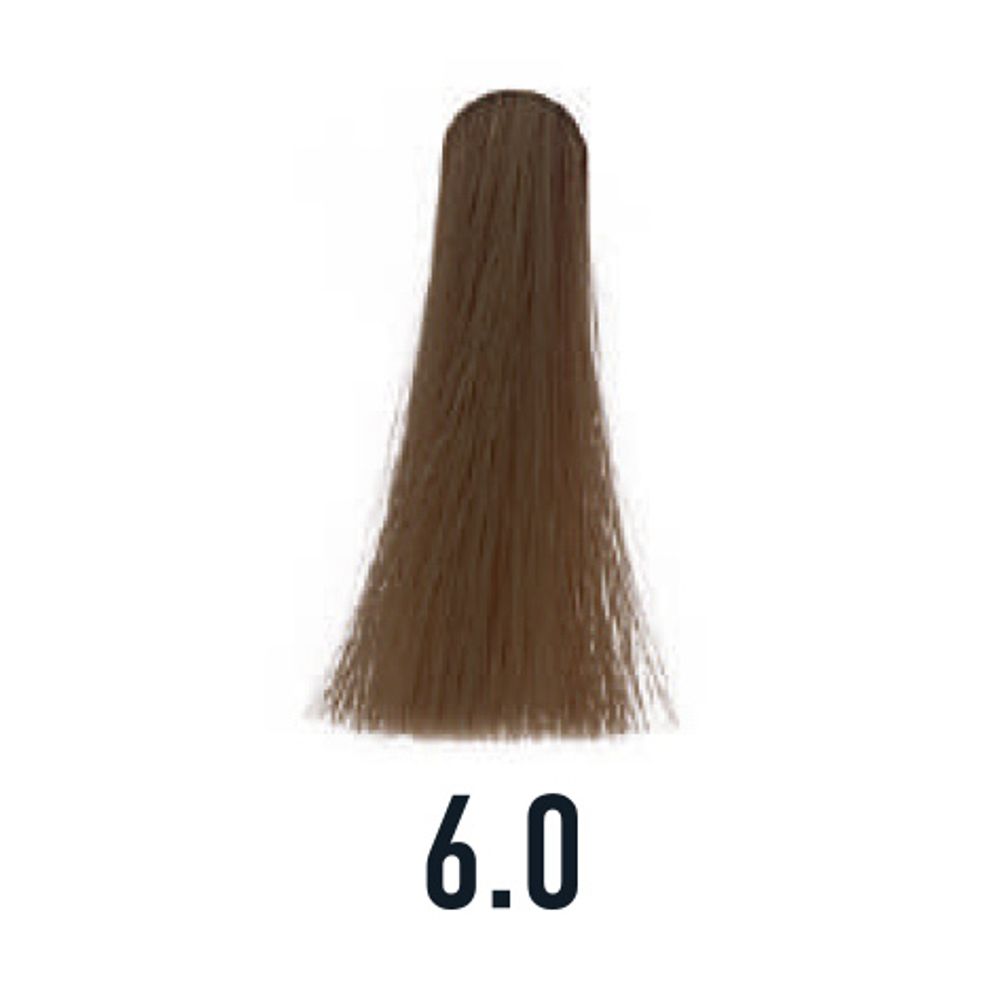 6.0 крем-краска ICE Permanent темный блонд натуральный - 100 мл.