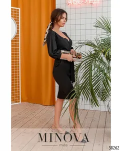 Платье 510-черный Minova