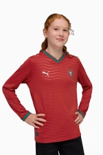 Футболка с длинными рукавами Puma Portugal 2026 Home Junior - красный