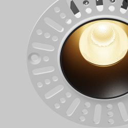 Светильник встраиваемый светодиодный Maytoni   DL119-10W-2.7K-TRS-B