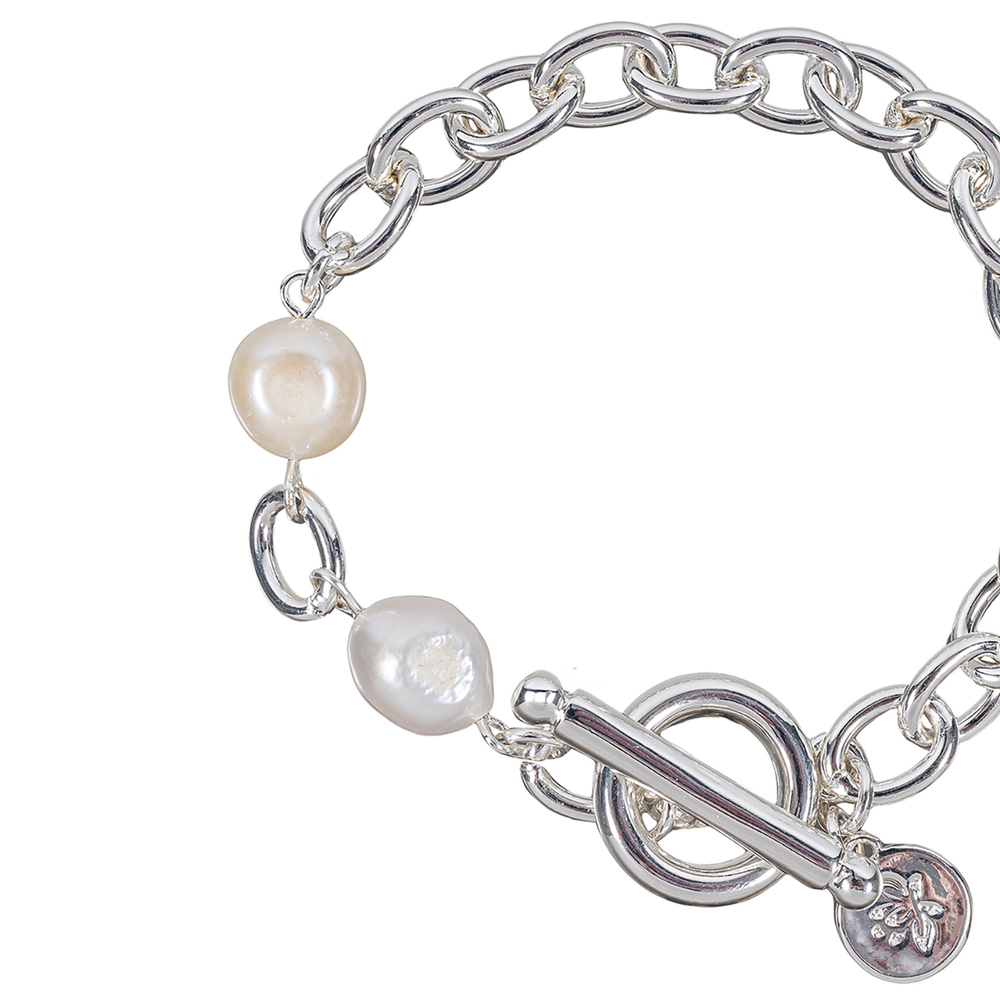 Браслет Fiore Luna Two Pearls Togl CL4525 S