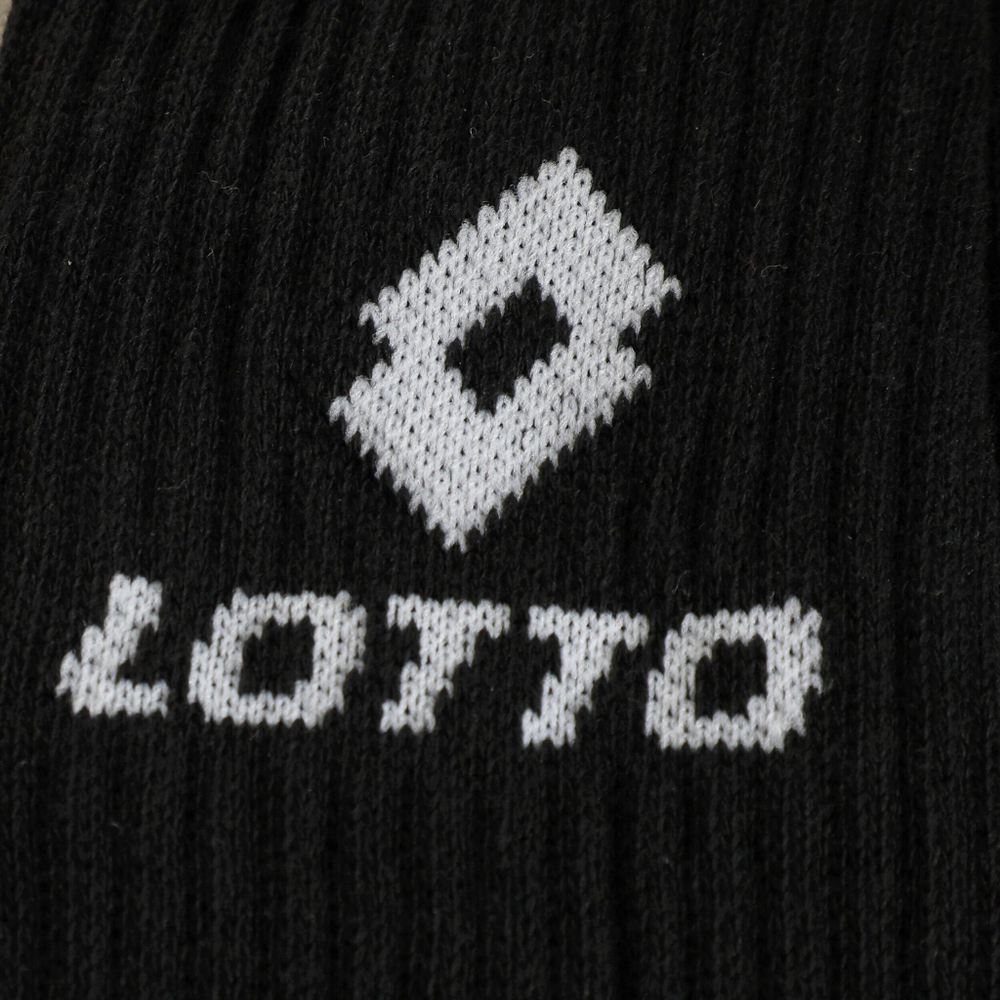 Lotto Tennis Socks 3 Pack - Black