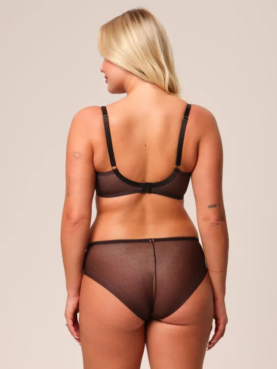 Бюстгальтер Zebra бралетт мягкая чаша на каркасах (шоколад)