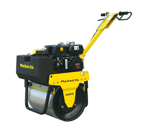 Вибрационный одновальцовый каток (Honda GX160, 5.5 л.с.) Masalta MSR58-4 КАТ008
