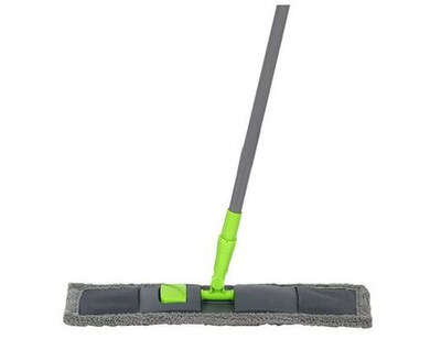 Швабра для пола с насадкой из микрофибры MopM3 цвет- серый