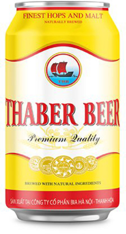 Пиво Bia Ion Thaber Beer 0.33 - банка