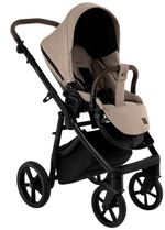 Детская коляска Roan Esso 3 в 1 с автокреслом Pituso Santiso Pro Black ESS110/1 Hazel/Black