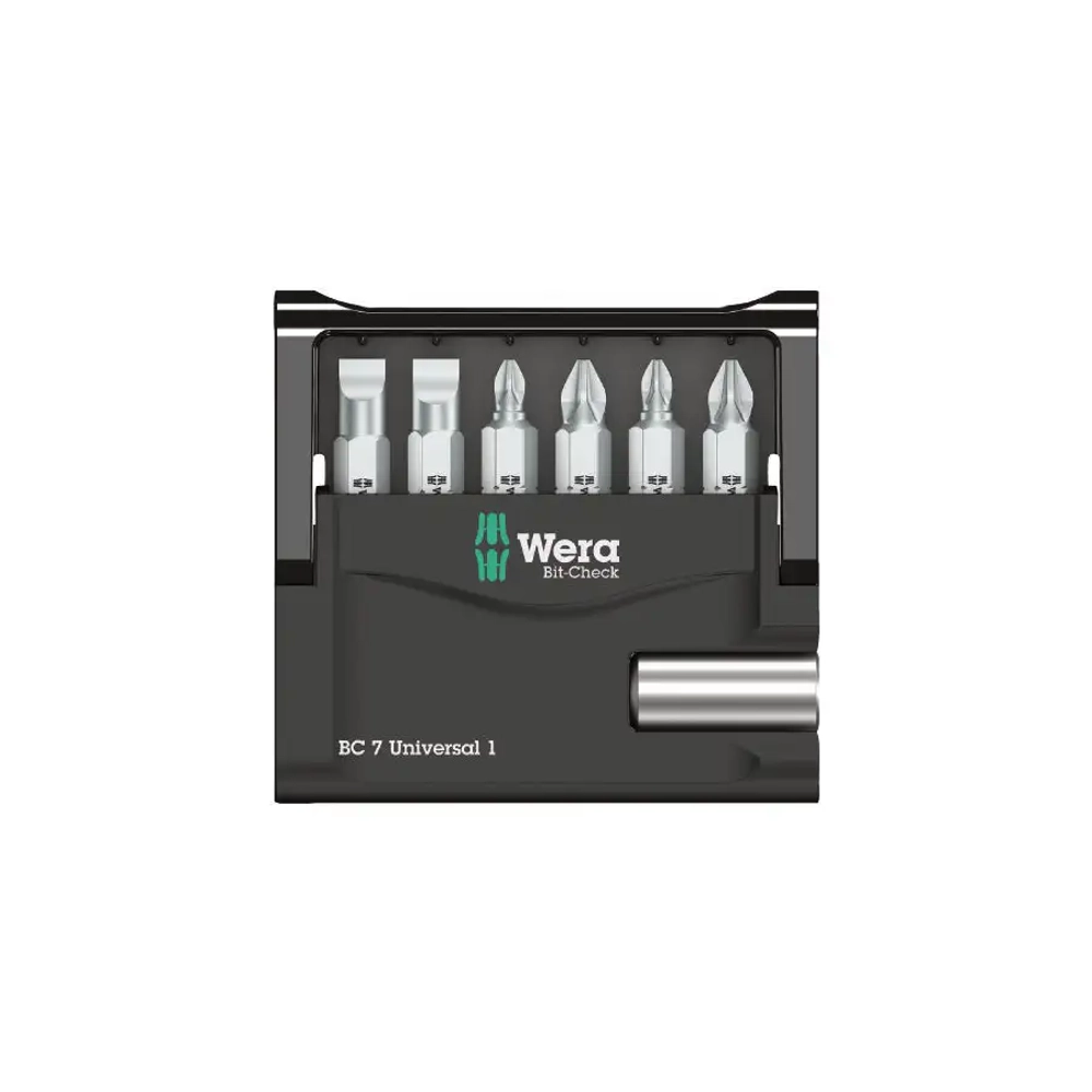 Набор насадок с держателем Mini-Check WERA 05056295001