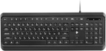 КЛАВИАТУРА 2E KS120UB WHITE BLACKLIGHT USB BLACK