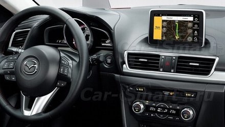 Навигационный блок для Mazda 3, Axela 2013-2019 (Mazda Connect) - Carmedia LT-MZD-655 на Android 9, 6-ядер и 3ГБ-32ГБ