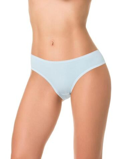 Классические трусики-слипы из хлопка (Размер: XL) (Цвет: голубой)