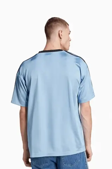 Футболка adidas Adicolor Jacquard - голубой